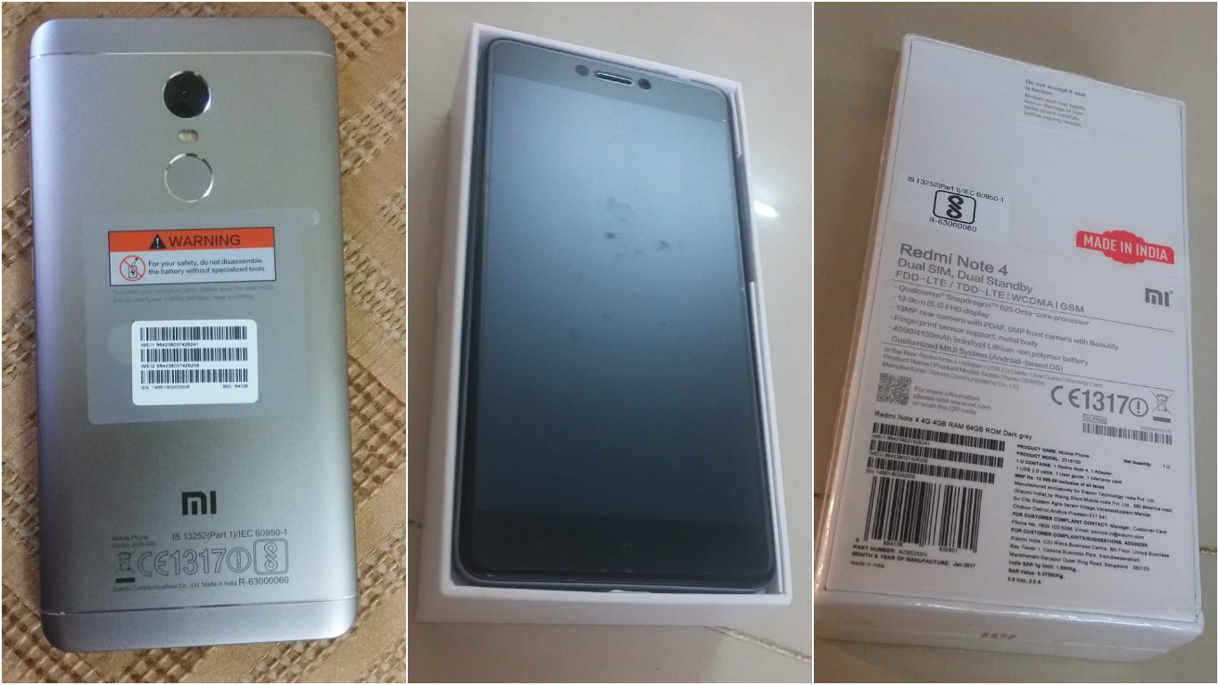 Xiaomi Redmi Note 4