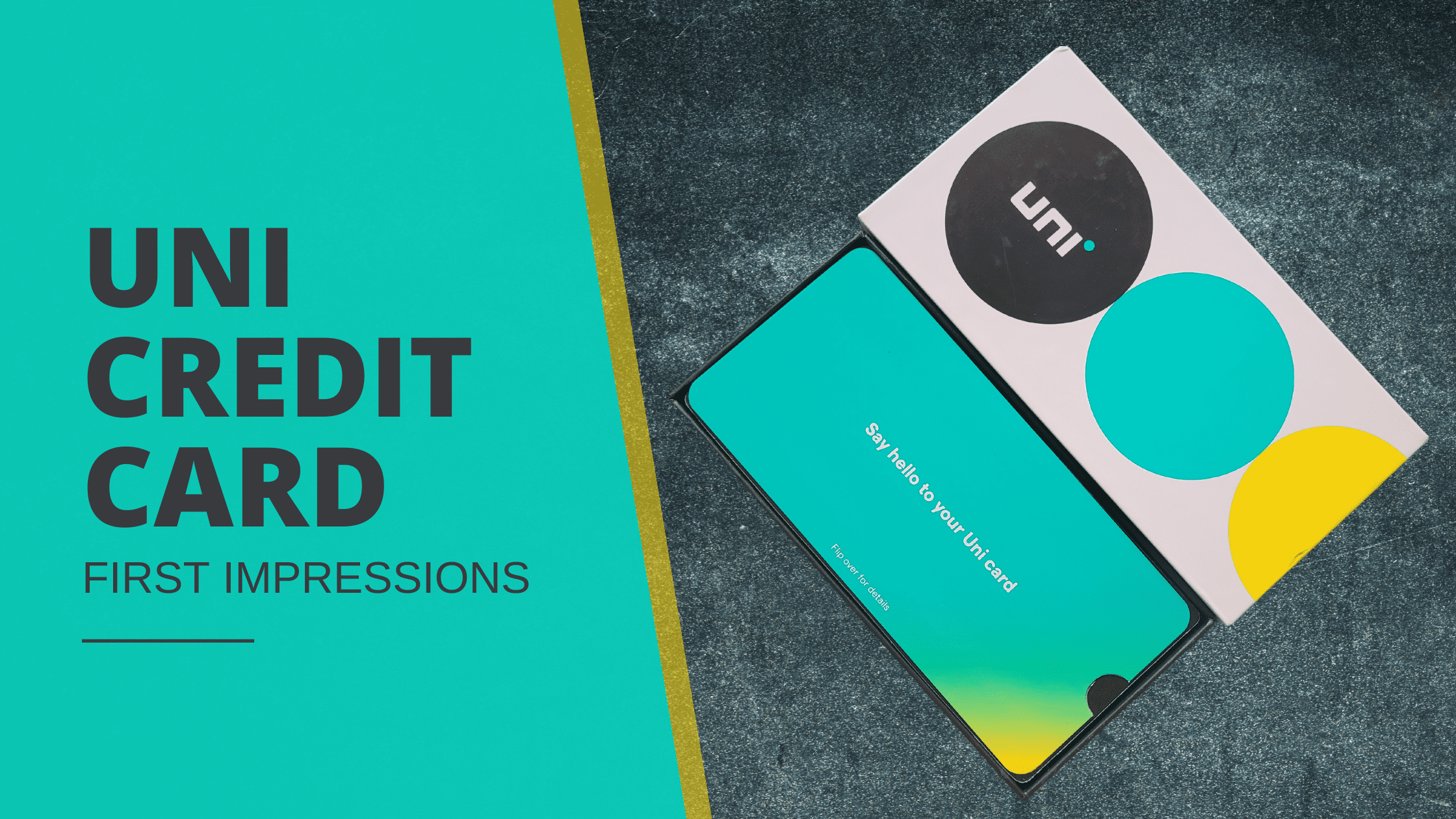 Uni Credit Card – First Impression and Guide | Parikshit Shah